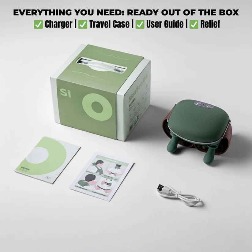 NeckEase Pro™ – Hand-Like Shiatsu Neck & Upper-Back Massager